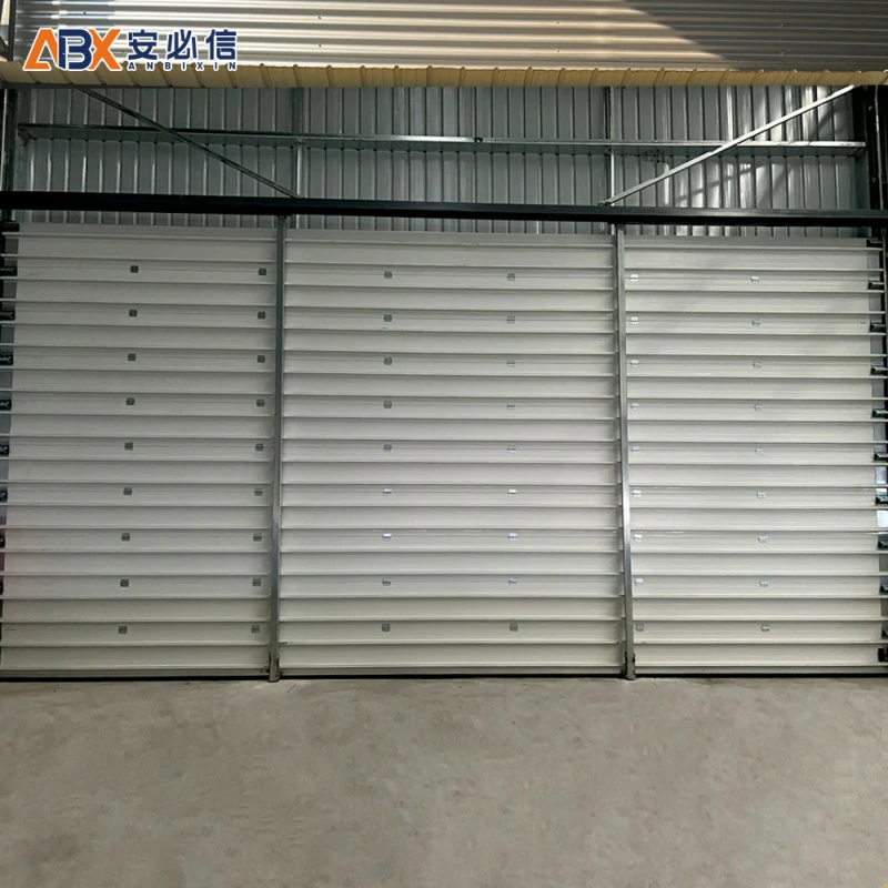 保定垂直提升门项目案例｜安必信工业门厂家